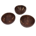 thumbnail image 2 of Coconut Bowl Set Leakage Proof Reusable Hand Polished Coconut Shell Bowls for Rice Dessert Salad Breakfast, 2 of 16