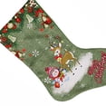 thumbnail image 3 of Impresión 3D Muñeco de nieve Papá Noel Elk Feliz Navidad Colgante Adorno Medias Regalo de Navidad Calcetines Bolsa de dulces Eigraketly JR0746-03, 3 of 3