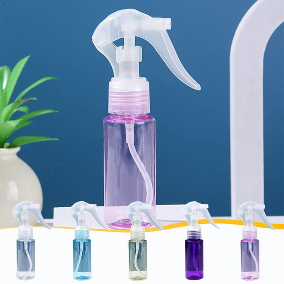 60ml Fine Mist Spray Bottle - Small Plastic Sprayer for Plants, Hair, Cleaning - Ergonomic Shoulder Design, Leakproof & Portable - 1 Pack