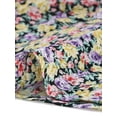 thumbnail image 6 of MODA NOVA Junior's Floral Fall Elastic Waist Ruffle High Low Hem Skirt, 6 of 6