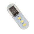 thumbnail image 2 of Cateissary Luz nocturna 3 LED 500mA 200LM 3000K/7000K Interfaz USB Computadoras portátiles para interiores Banco de energía Lámpara de noche Electrónica, 2 of 6