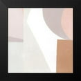 thumbnail image 2 of Popp, Grace 20x20 Black Modern Framed Museum Art Print Titled - Pastel Eclipse IV, 2 of 5