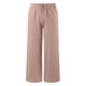 thumbnail image 4 of Pantalones anchos de cintura alta para mujer - Elásticos con cordón, pantalones informales con bolsillos, 4 of 5