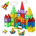 thumbnail image 1 of Bloques de construcción magnéticos MAGBLOCK 66 unidades para niños mayores de 3 años, 1 of 6