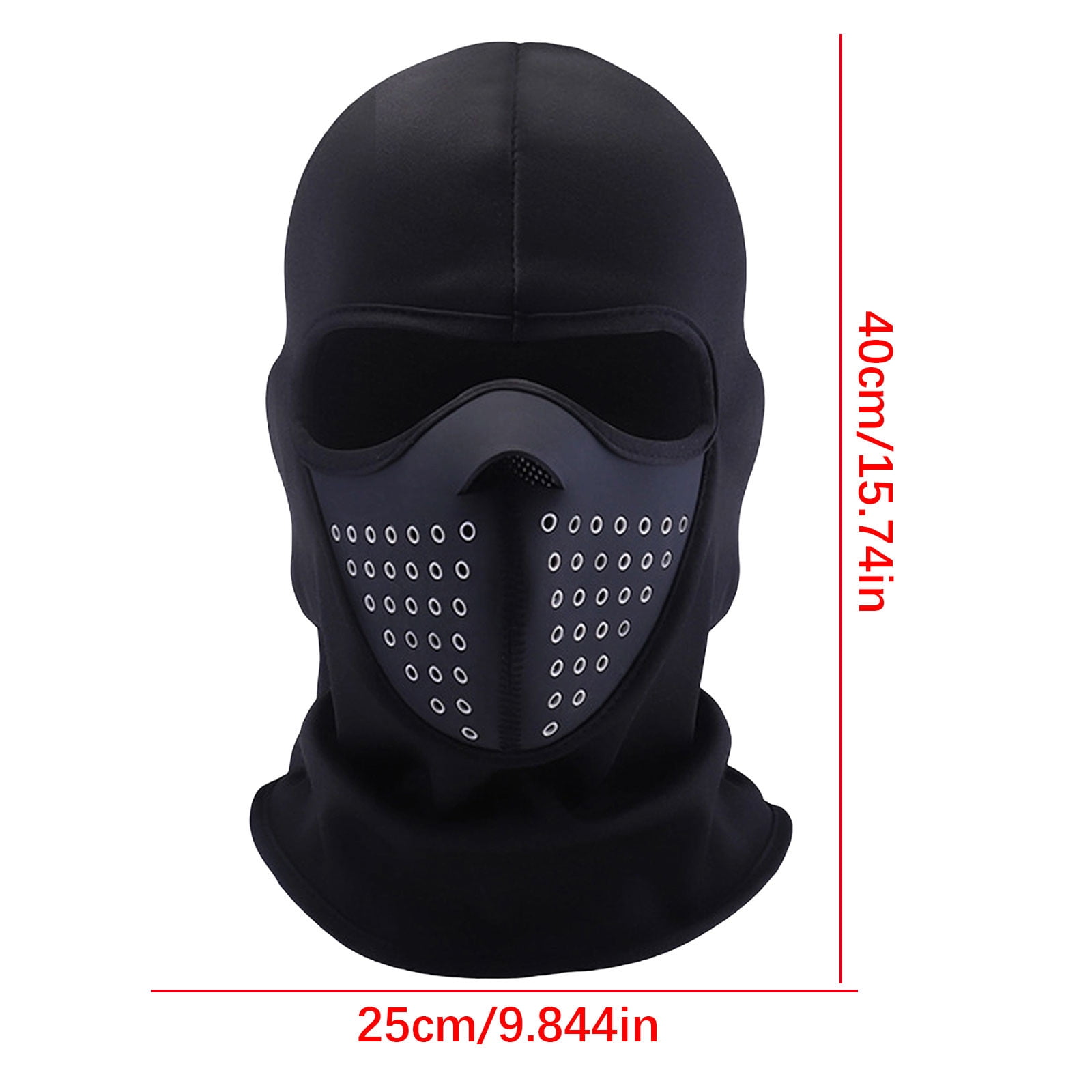 cpengpj Winter Balaclava Face Mask Windproof Breathable 5-in-1 Unisex Hood for Motorcycle Ski Cycling Outdoor