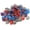 Multi, variant on WE Games Clear Assorted Color Dice - 100 Pack