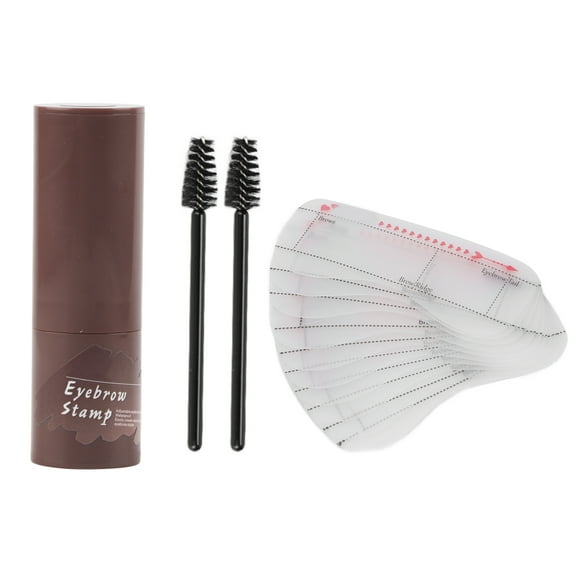 One Step Eyebrow Shaping Kit Eyebrow Shaper Stamping Set Eyebrow Makeup Definer One Step Eyebrow Shaping Kit Long Lasting Reuseable Eyebrow Makeup Definer For Makeup