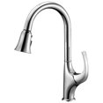 thumbnail image 1 of Dawn Kitchen AB04 3277C Single-Lever Chrome Pull-Out Kitchen Faucet, 1 of 2