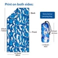 thumbnail image 5 of 4Monster Microfiber Beach Towel, Quick Dry Lightweight Towel, Large, WaveB, 5 of 6