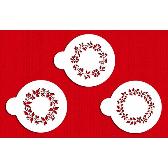 Flower Chain Cookie Stencil Set by Designer Stencils