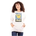 thumbnail image 3 of Retro Smile World Tour Positive Vibes Hoodie Sweatshirt Women Men Brisco Brands S, 3 of 6