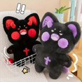 thumbnail image 2 of Doodle Cat Plush Toy Devil Doodle Cat Rag Doll Doll Girl Gift, 2 of 4