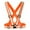 Red, variant on Dvkptbk Safety Vest Elastic Reflective Straps Cycling Vests Running Reflective Vests Cycling Clothing
