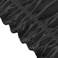 thumbnail image 6 of NEWEEN Wrap Around Bed Skirts for Full Beds 15 Inches Drop, Black Elastic Dust Ruffles Easy Fit Wrinkle & Fade Resistant Silky Luxurious Fabric Solid Machine Washable, 6 of 8