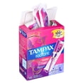 thumbnail image 5 of Tampax Radiant Tampons Plastic Applicator â Light, Unscented, 14 Ct, 5 of 8