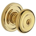 thumbnail image 6 of Baldwin 5211102ENTR Colonial Style Keyed Entry Door Knob Set - Bronze, 6 of 7