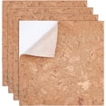 thumbnail image 4 of Cork Self-adhesive Wall Decorate Square Tan 300x300x3mm 4Sheets, 4 of 8