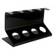 thumbnail image 4 of Soporte para cubiertos de acrílico con 4 ranuras, estable, suave y elegante, para exhibir cucharas de comedor. Negro, 4 of 9