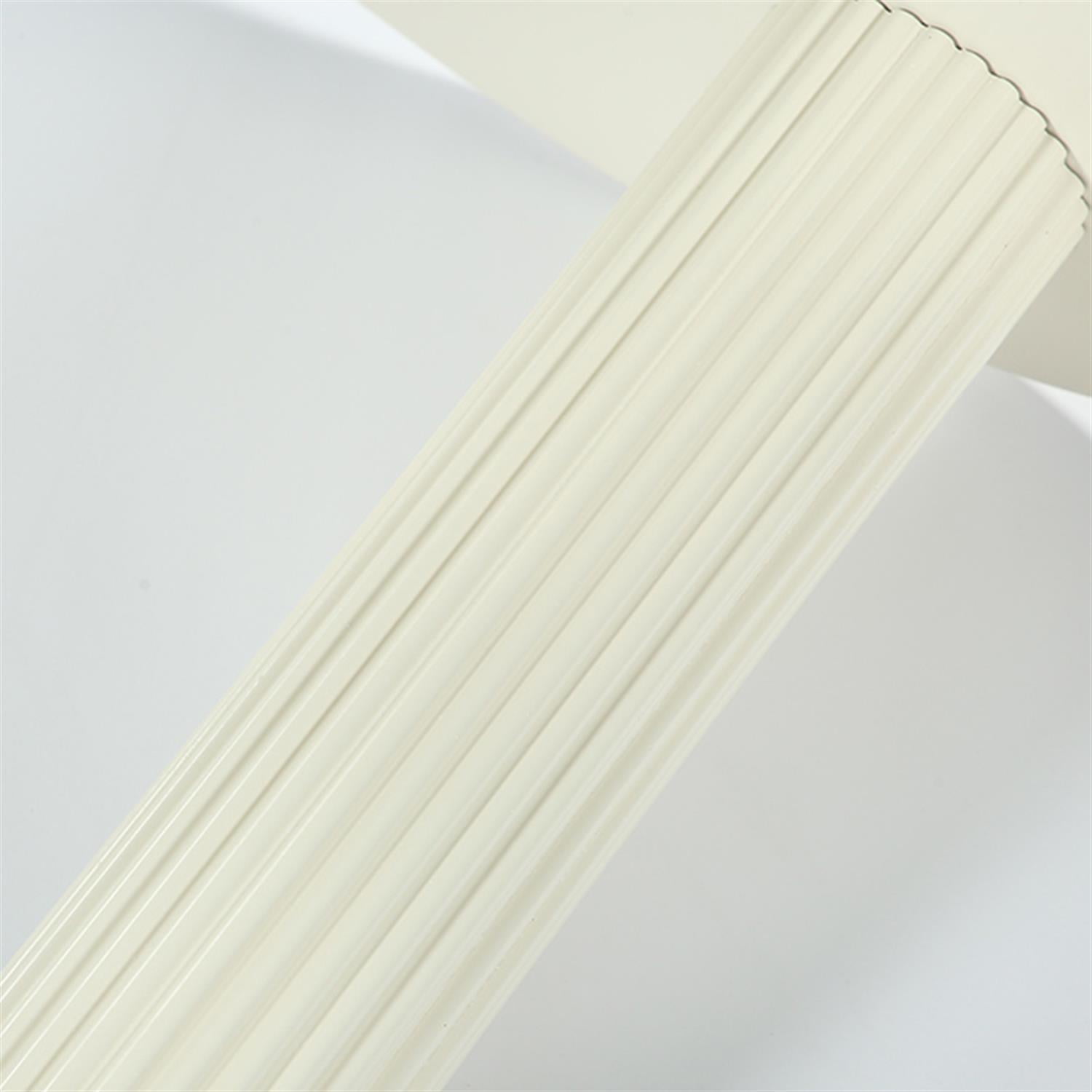 Demi Bonn Cloud-Shaped Coffee Table, Modern Center Table with 3 Solid Legs for Home Living Room, Office, White