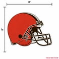 thumbnail image 5 of Cleveland Browns Pennant Primary Logo 18 Inch Soft Felt, 5 of 7