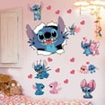 thumbnail image 7 of 3D wall stickers, Stitch wall stickers for interior decoration, background wall decoration, 60X40CM, 7 of 7