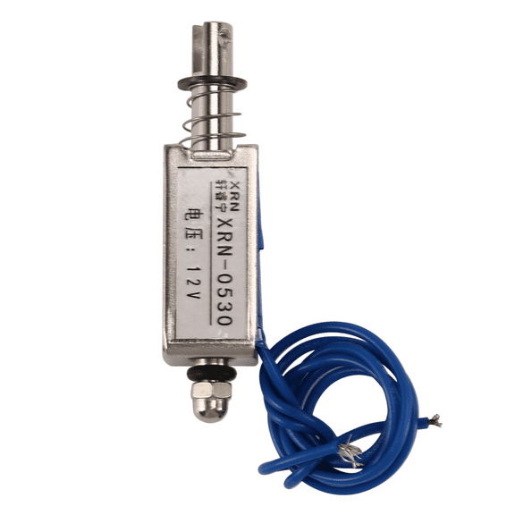 Solenoid electric solenoid type push / pull 10 mm DC 12 V 2.1 kg force pwm25