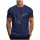 thumbnail image 2 of Tops para hombre, blusas y camisas de cuello redondo y manga corta para hombre, blusas casuales de cuello redondo con estampado de moda para hombre, blusas de cuello redondo y manga corta, camisas par, 2 of 6