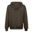 thumbnail image 4 of Messiyo Hoodies for Women Full Zip Hoodies for Women Workout Jackets for Woman Lightweight Athletic Jacket Womens Sweatshirt Hoodies for Women with Pockets Womens Full Zip Sweatshirt Brown L, 4 of 4