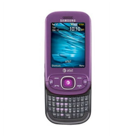 Samsung SGH-a687 Strive 80 MB Feature Phone, 2.6" LCD240 x 320, Black