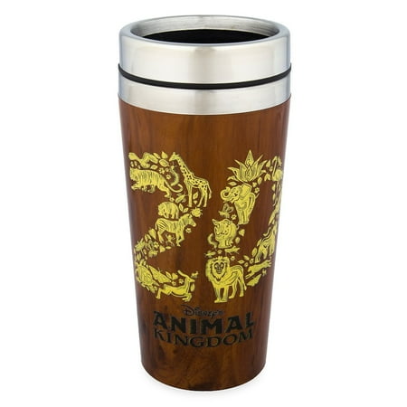 

Disney Parks Animal Kingdom 20th Conservation Fund Travel Tumbler New