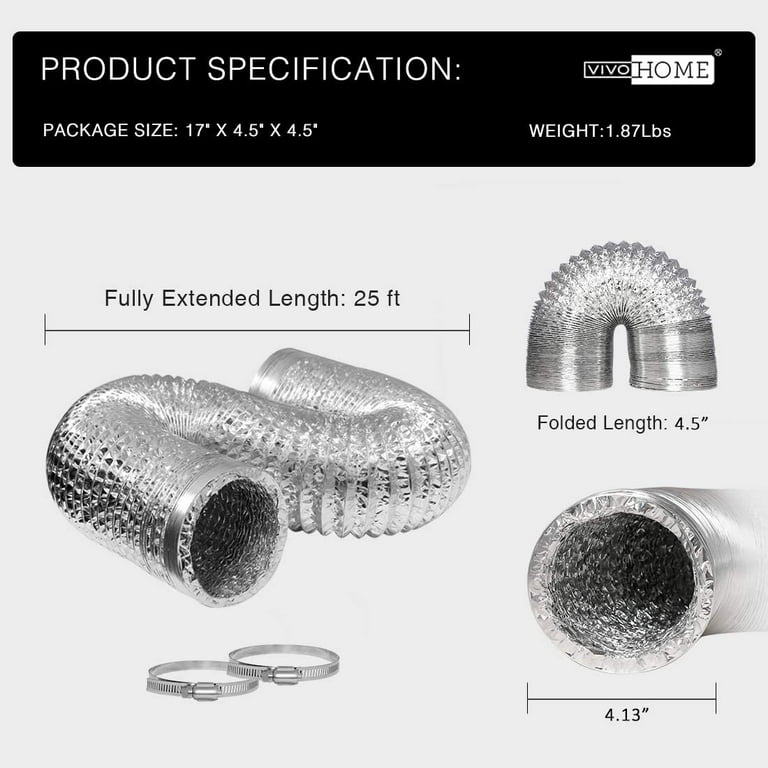 25 ft dryer vent hose