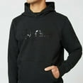 thumbnail image 5 of Mercedes Benz AMG Petronas F1 Unisex Stealth Large Logo Hoodie -Black, 5 of 6