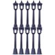 thumbnail image 5 of 10pcs Mini House Street Light Light Models Modelas de luz de calle decorativas Lámparas de calle en miniatura, 5 of 8