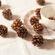 thumbnail image 2 of Decoración para árbol de Navidad DXING Colgante Piñas de pino de madera Natural 4 cm Paquete de 6, 2 of 5