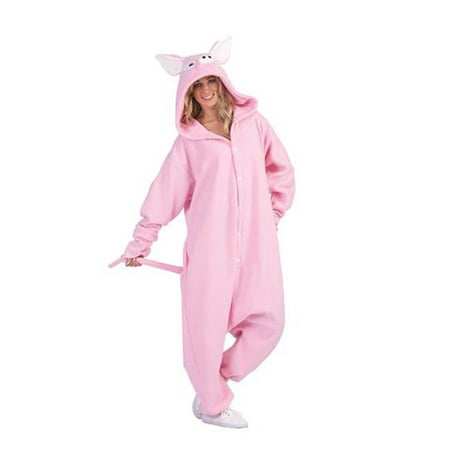 RG Costumes 40018 Penelope Pig Adult Funsies Costume Dress - Pink