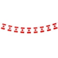 thumbnail image 2 of Way to Celebrate! 22.64 Feet Rectangle Canada Pennant Flags Banner, 2 of 5