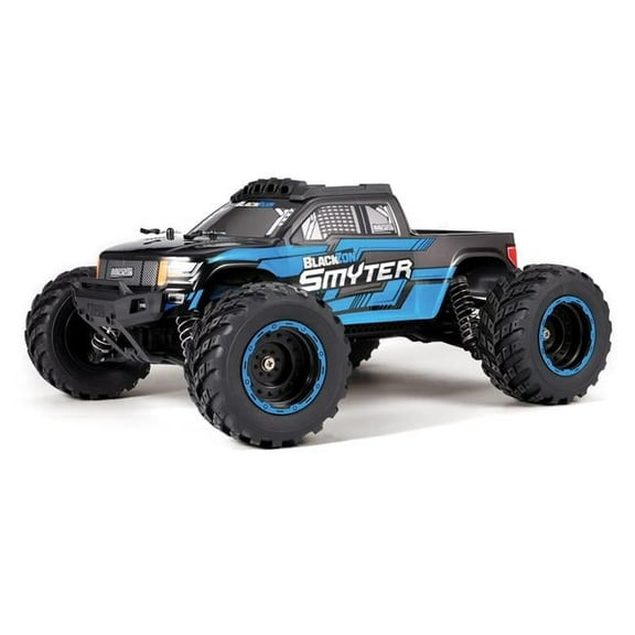 BlackZon BZN540111 1 by 12 Scale Smyter MT 4WD Electric Monster Model Truck, Blue