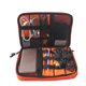 thumbnail image 4 of Sonducket Bolsa de almacenamiento de Cable USB, resistente al agua, 2 capas, portátil, para viajes en casa, dormitorio, disco Flash electrónico, cable de Carteras S rojo Sonducket AP012998-07, 4 of 6