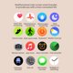 thumbnail image 4 of Reloj inteligente de 1,28 pulgadas Reloj para teléfono Monitor de presión arterial y frecu Abanopi Reloj inteligente, 4 of 6