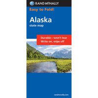 Rand Mcnally Easy Finder Map Alaska,ak