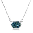 thumbnail image 1 of Collier Pendentif Femme Mode Diamant Forme Breloque Collier Clavicule Collier, 1 of 8