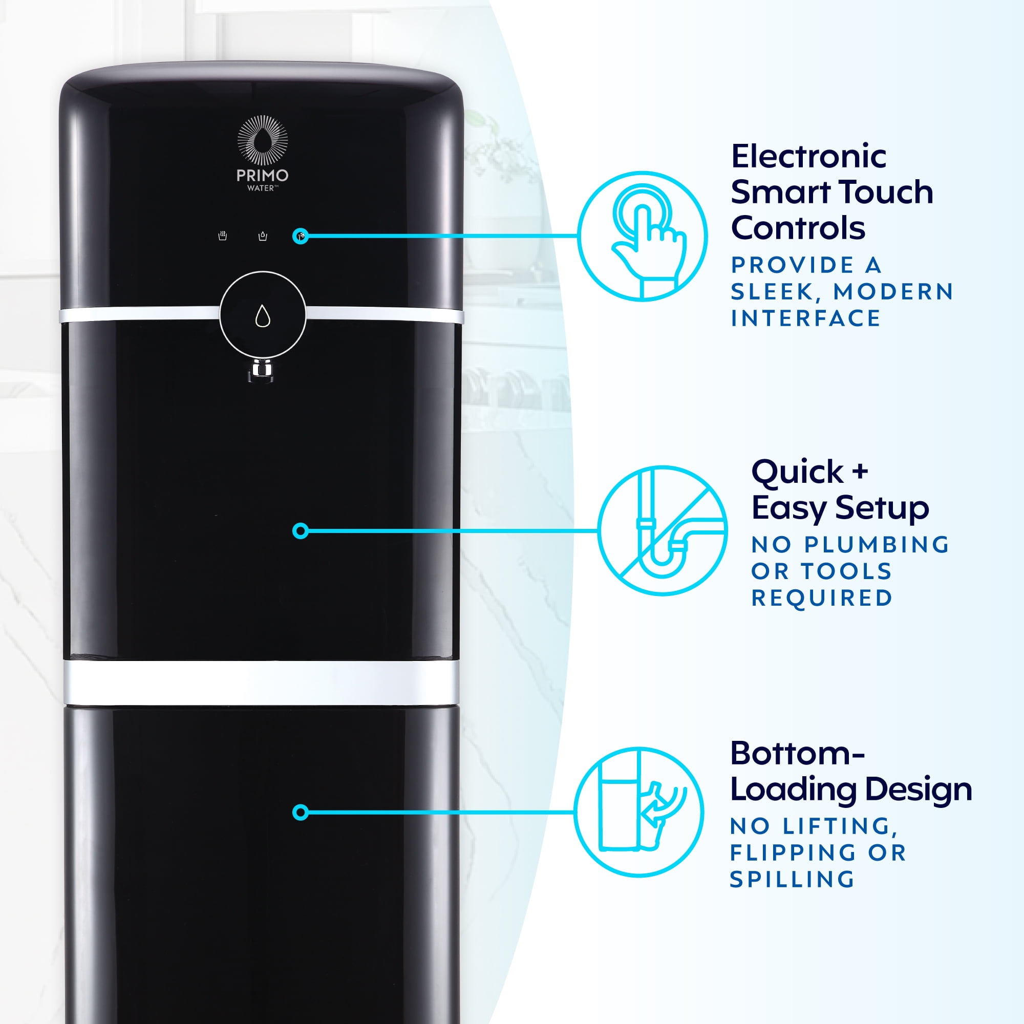 Primo Smart Touch Water Dispenser Bottom Loading, Liberia Ubuy