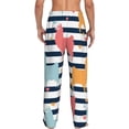 thumbnail image 2 of Bixox Men's Colorful Llama Patterned Pajama Pants with Pockets Lounge Clothes for Home, 2 of 5