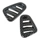 thumbnail image 4 of Dashboard Air Vent Frame, Colorfast Decorative Carbon Fiber Style ABS Dashboard Air Outlet Trim For Cars ANGGREK Descripción de la referencia, 4 of 5