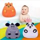 thumbnail image 3 of Organizador de juguetes de baño de malla MACHAO Bolsa de almacenamiento de productos de baño con ganchos fuertes Panda, 3 of 4