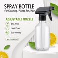 thumbnail image 4 of Botellas pulverizadoras FANSTINOW de 300 ml, niebla y chorro, paquete de 2, 4 of 4