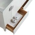 thumbnail image 5 of Venezian Collection - 48" Double White Bathroom Vanity, - Chrome Handles.&nbsp;, 5 of 9