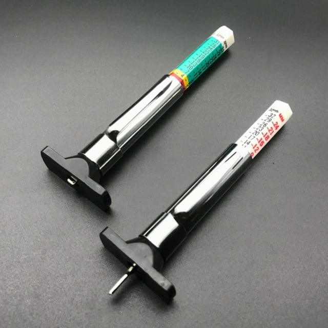 Tire Tread Depth Gauge Smart Color Coded Tread Depth Gauge; Ruler Pen Accurate Measurement Tool for Cars Trucks, 2 Color