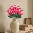 thumbnail image 6 of Fake Flowers, Realistic Daisy Artificial Flowers with Stems for Home Office Table Centerpieces Weddings, 6 of 6