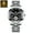 Black dial_Silver, variant on Automatic Watch for Men Stainless Steel Waterproof Tourbillon Watch with Luminous Calendar